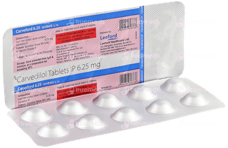 Carveford 6.25 Tablet 10